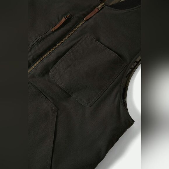 Brixton Builders Abraham Reversible Vest - Picture 6 of 10